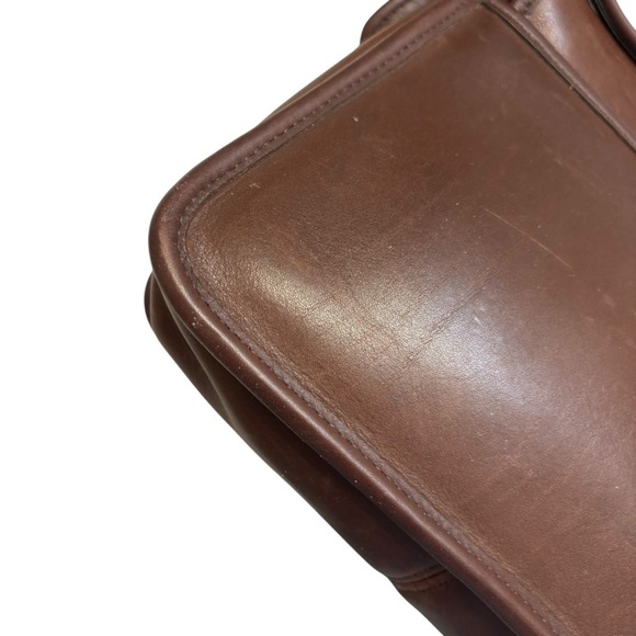 Coach vintage brown leather rambler bag 9061 - Picture 7 of 12